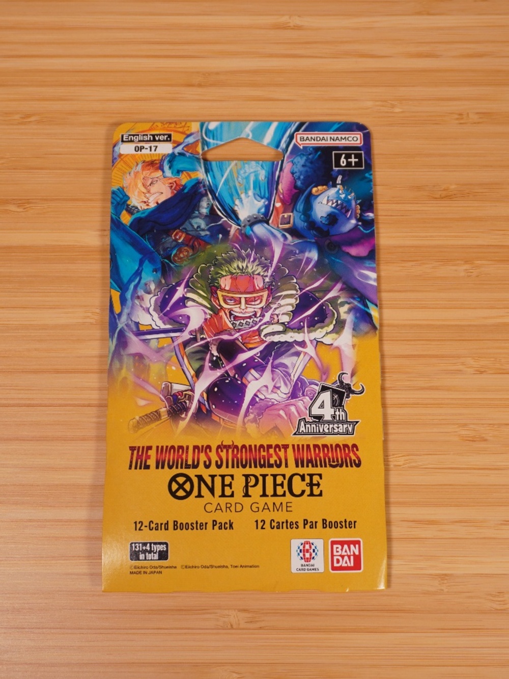 One Piece Booster Pack OP17 The World's Strongest Warriors
